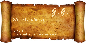 Gál Gardénia névjegykártya